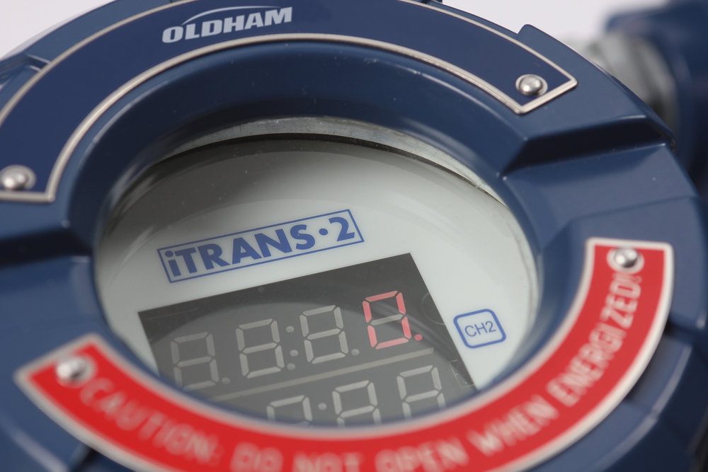 De iTrans 2 Stationaire Gas Detector geeft jou tot 2 mogelijke meetpunten per toestel